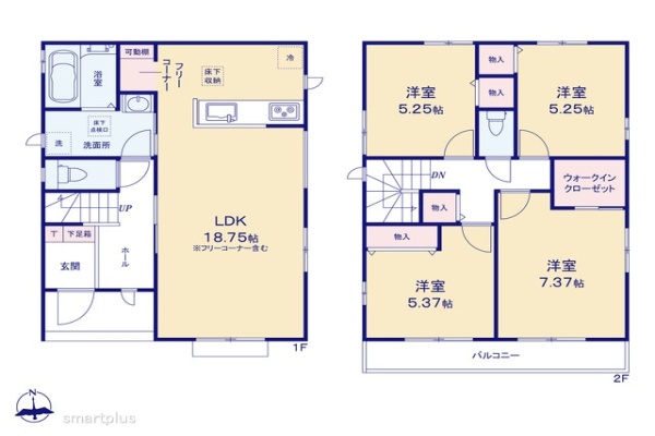 野田市清水635番 E号棟