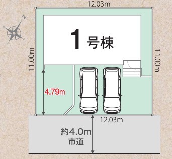 ~カースペース2台分ご用意~
・2台分のカースペースがございますので、車通勤の方やご来客の多い方にもお勧めのお住まいです。
・余裕の敷地で余裕の新生活をお過ごしいただけます。